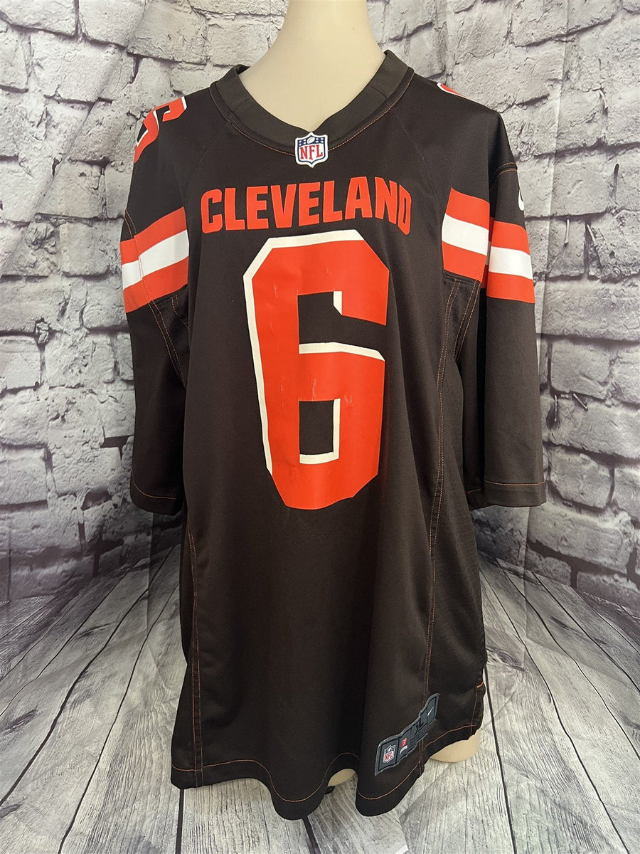 NFL Number 6 Nike Baker Mayfield Cleveland Browns Jersey Mens Size Extra Large