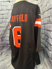 NFL Number 6 Nike Baker Mayfield Cleveland Browns Jersey Mens Size Extra Large