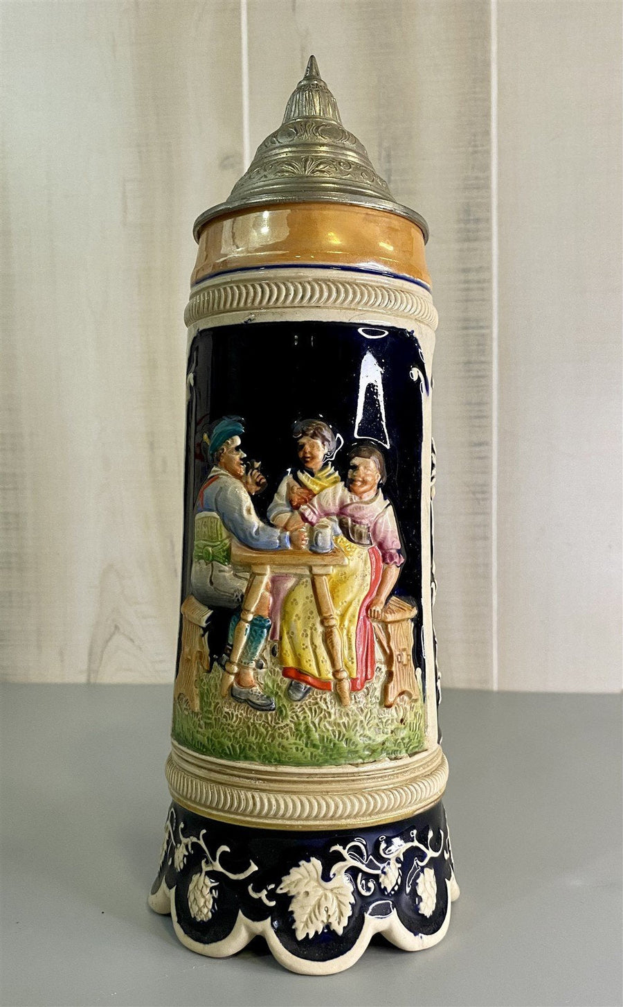 German Made Vintage 1972 Musical Stein Plays Trink, Trink, Bruderlein Trink