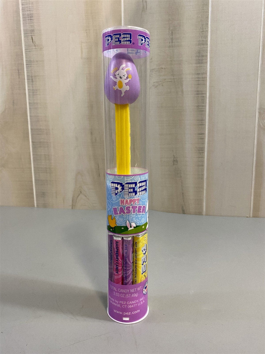 Limited Edition 2022 Easter Egg w / Bunny Rabbit Pez Set Includes 7 Candy Rolls