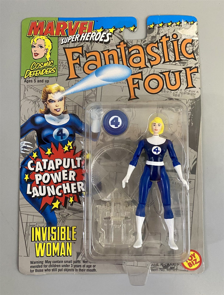 1994 Vintage Marvel Superhero Fantastic Four Invisible Woman Action Figure