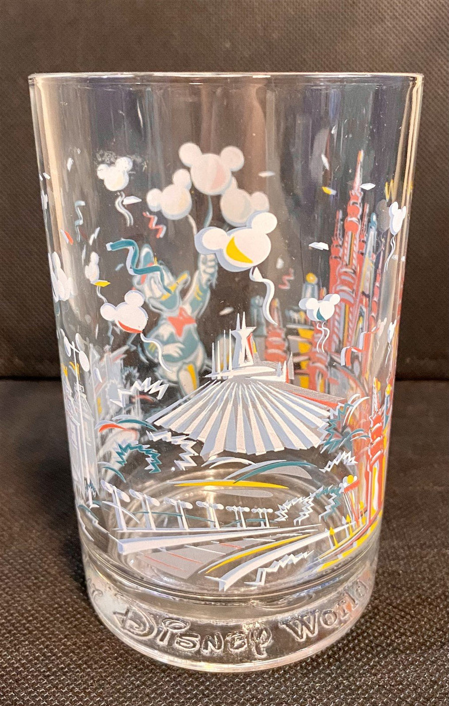 4pcs. 25th Anniversary Remembering the Magic Disney Theme Park Collector Glasses