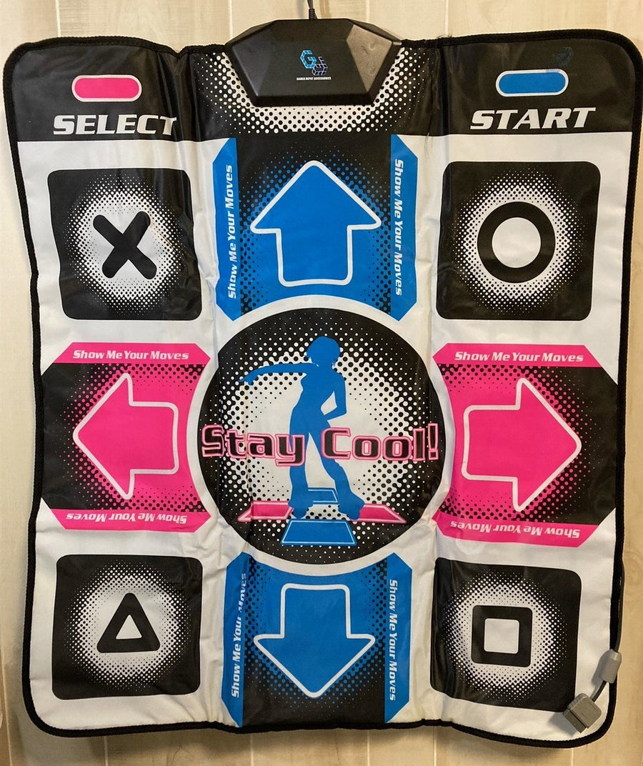 Games Depot PS1 PS2 Dance Dance Revolution Non Slip Plug In Mat For Kids Adults