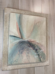 Vintage 1980's Windsor Art JCPenney Exclusive Plaster Acrylic Painting Wall Art