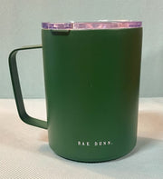 Green 2021 Rae Dunn Holiday Themed 12oz Stainless Steel Insulated Travel Mug