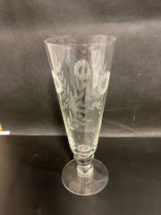 Flemington Carol Collection set of 7 fluted champagne Glasses