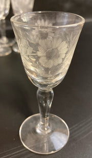 Flemington Carol Collection set of 10 Low Sherbet Glasses