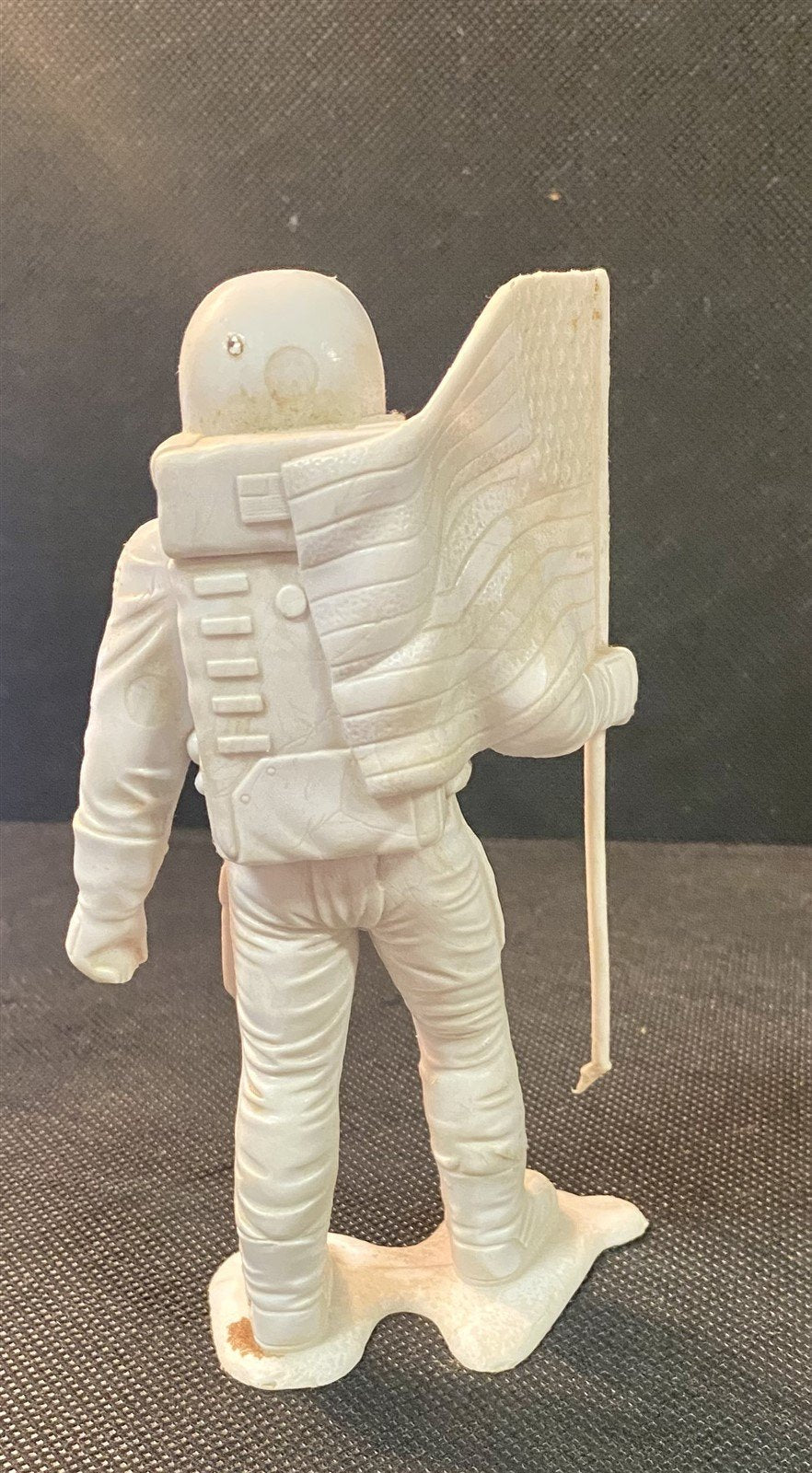 Louis Marx 1970 Moon Man NASA Astronaut with American Flag Action Figure Toy