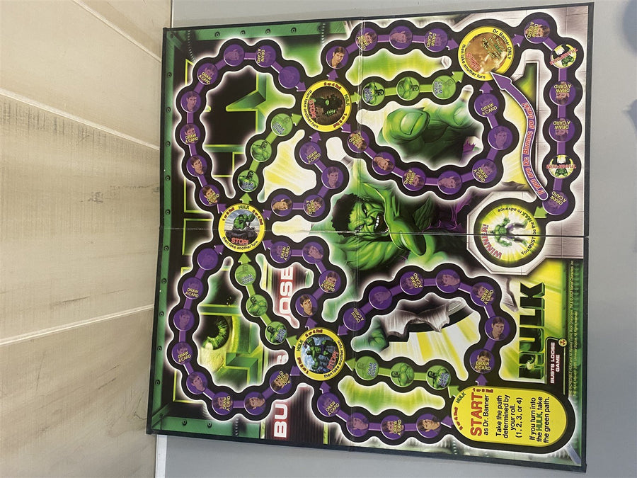 2003 Incredible Hulk Busts Loose Board Game made by Pressman