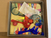 1950s Tudor Tru-Action Vintage Electric Basketball Game Complete Set