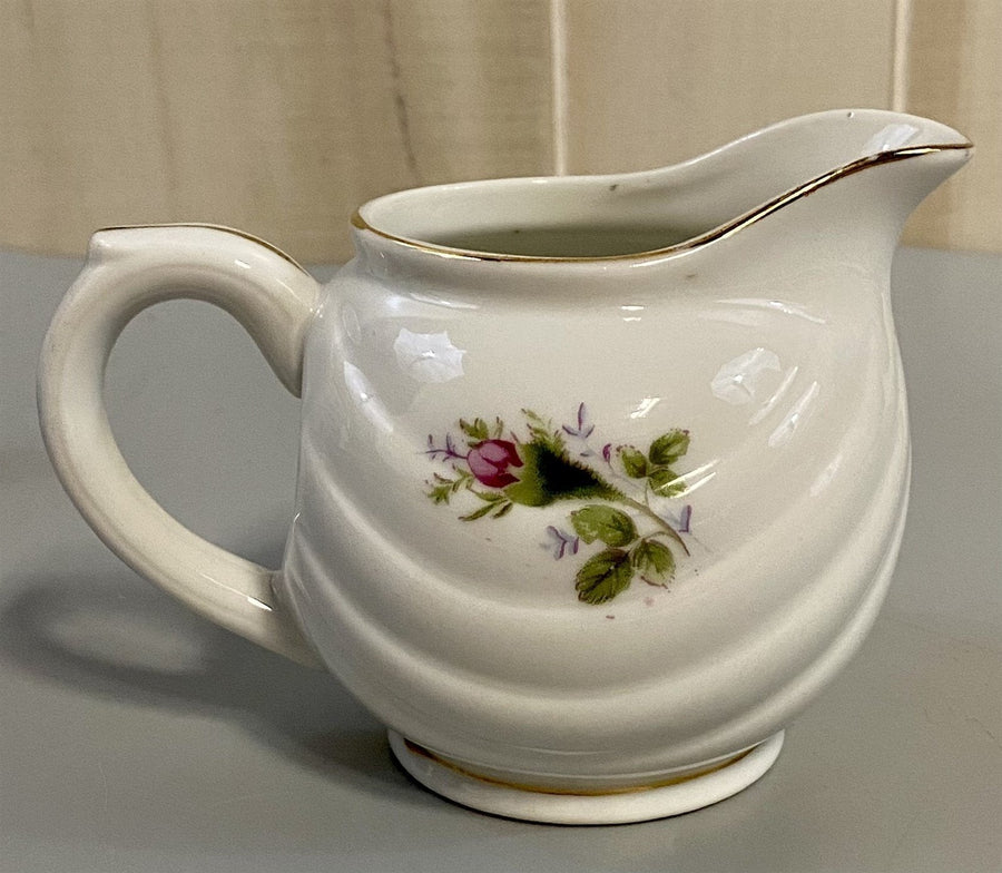 Pompadour Style Moss Rose Pattern Vintage Tea Set (No Teapot ) Made in Japan