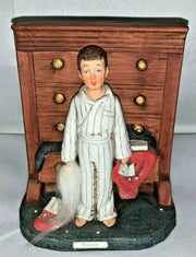 Vintage 1975 Norman Rockwell Dave Grossman NR-20 Discovery 6" Porcelain Figure