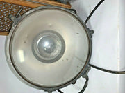 GE Industrial Machine Age Steampunk Stage Light Theater Lamp Spotlight