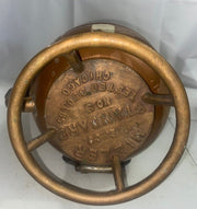 Miller Chemical Engine Standard No. 3 Copper Fire Extinguisher