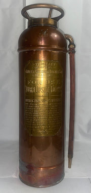 Miller Chemical Engine Standard No. 3 Copper Fire Extinguisher