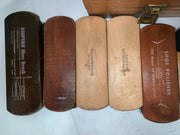 Vintage Griffin Shinemaster Shoe Polishing Box with Kiwi Polish and 5 Brushes