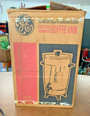 General Electric Automatic 30 Cup Coffee Urn in Original Box