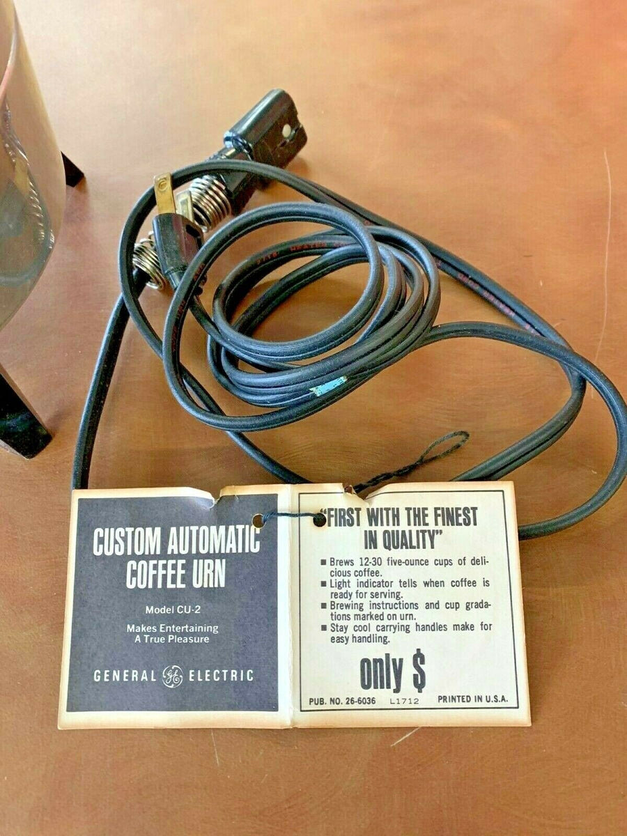 General Electric Automatic 30 Cup Coffee Urn in Original Box