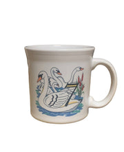Vintage Fiesta Homer Laughlin 12 Days Of Christmas Seven Swans Swimming Mug 7
