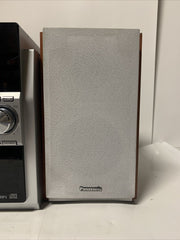 Mcm Panasonic Sa-pm53 Compact Bookshelf stereo system am/fm cassette mid Century