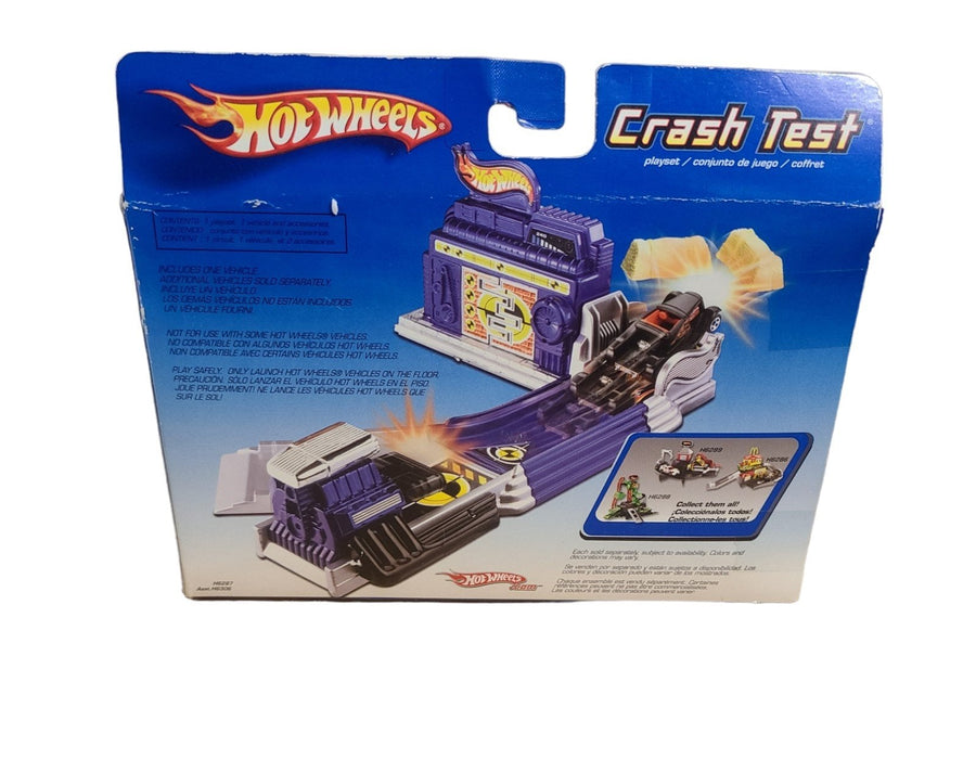 Hot Wheels 2004 Crash Test Playset Unassembled Original Packaging