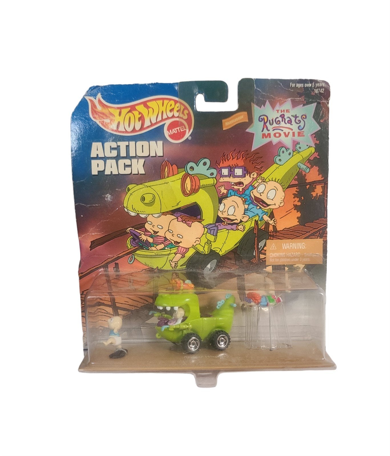 Hot Wheels Rugrats Movie Action Pack Brand New Unopened Collectible Vintage 1998