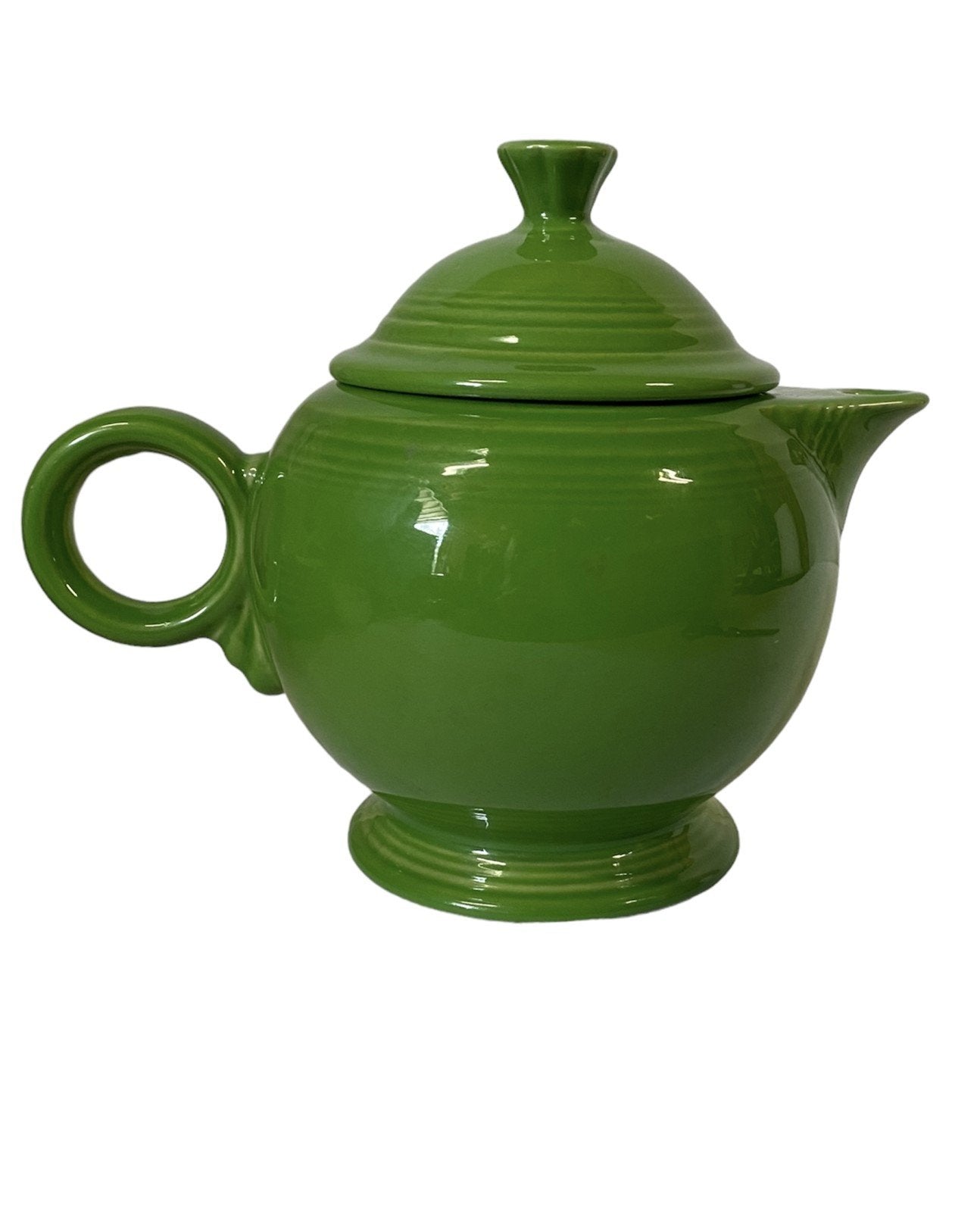 Fiesta ware, Retired Shamrock Green Teapot With Lid, Made in USA