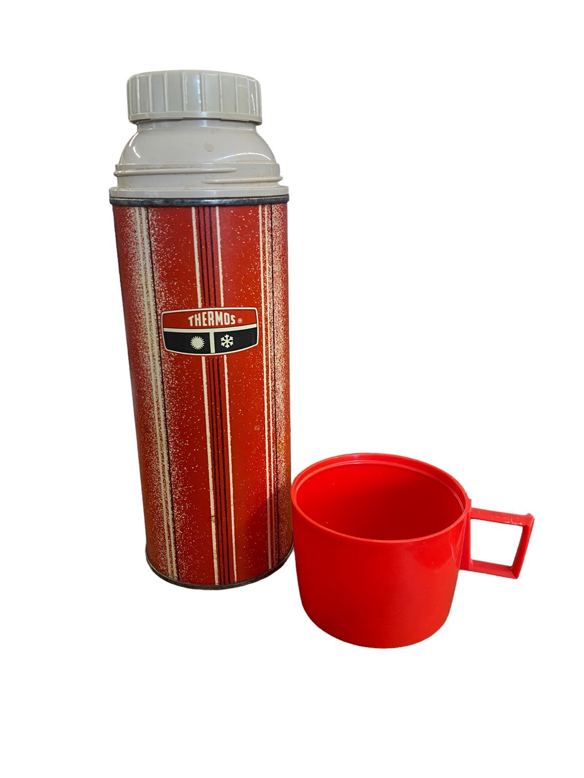 Thermos Vintage 1969 King Seely Hot and Cold Tumbler with Mug