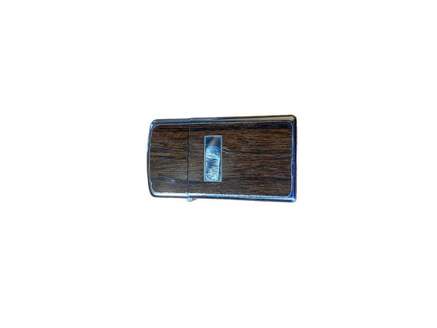 Wood Grain Zippo Lighter Vintage Refillable