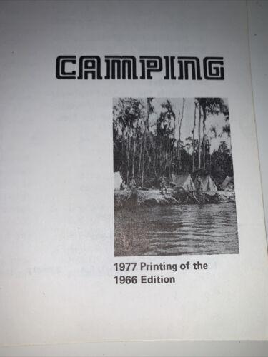 1977 And 1980 Printings Vintage Boy Scouts of America BSA Books Cooking Camping