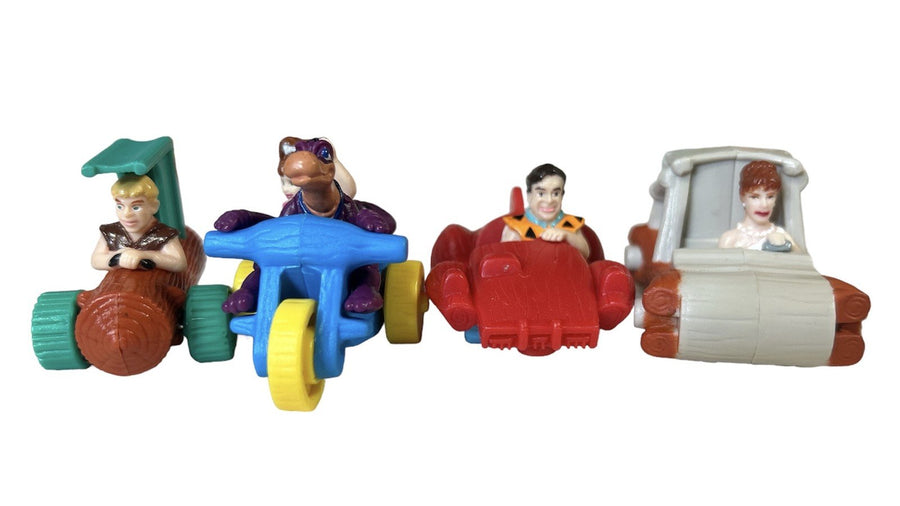 Complete in Set Vintage 1994 Flintstones McDonald's Happy Meal Toys for Kids