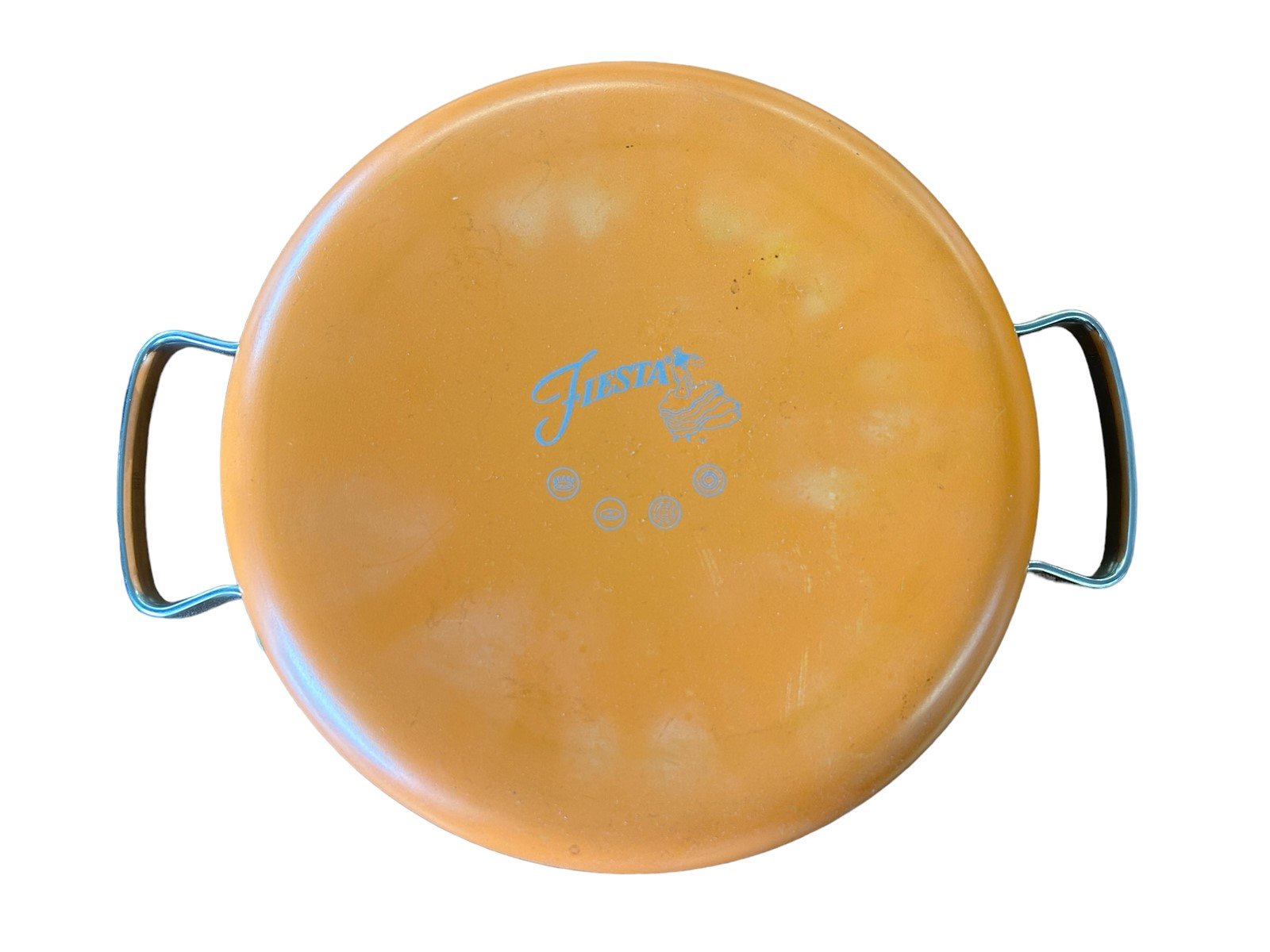 Fiesta Pot With Lid Tangerine Sauce Pan Cookware Dinnerware Fiestaware Orange