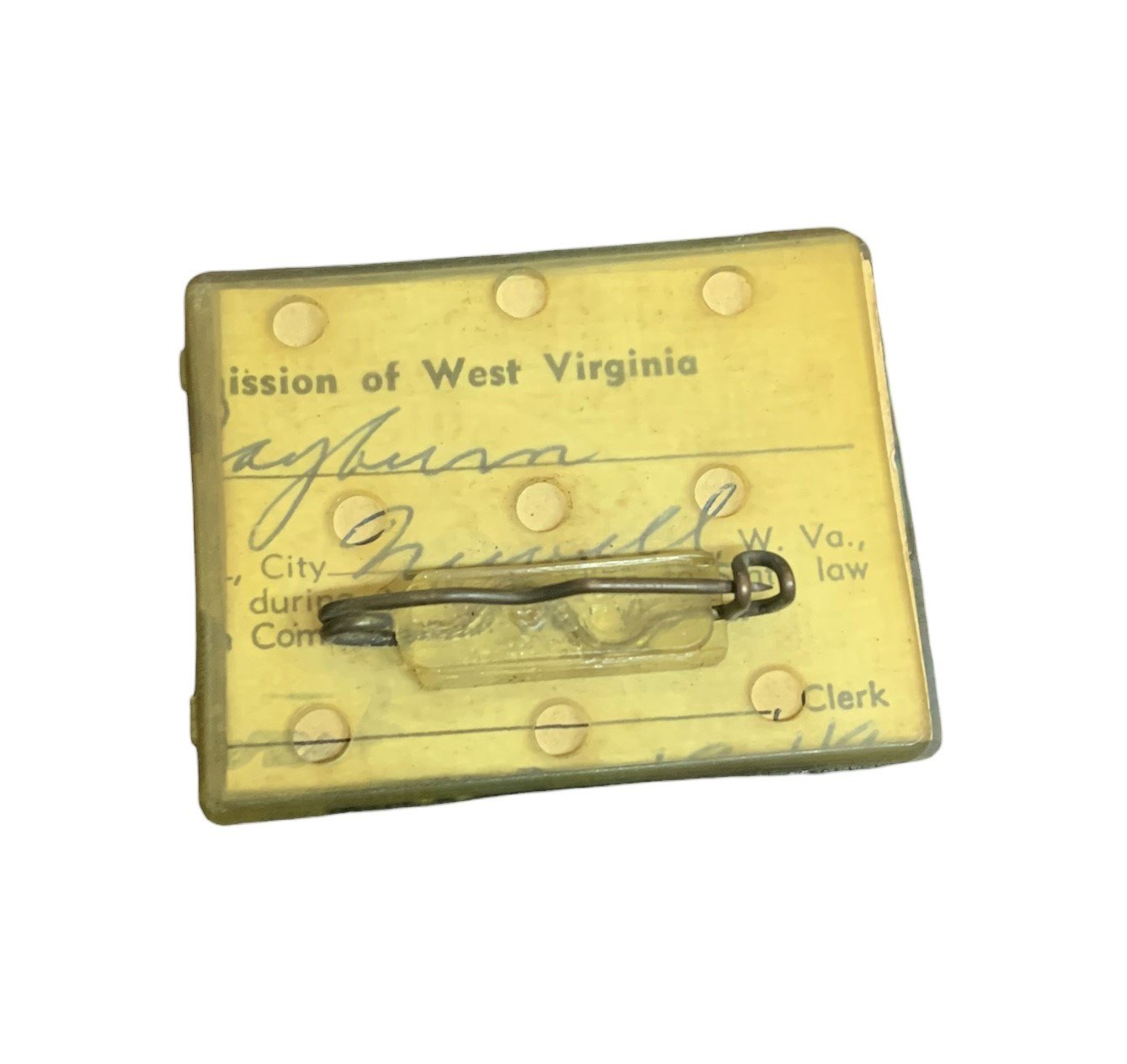 Vintage State Fishing Hunting License 1949 West Virginia Pin – Shop Cool  Vintage Decor