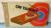 1973 MILTON BRADLEY ON TARGET VINTAGE GAME COMPLETE IN GOOD CONDITION