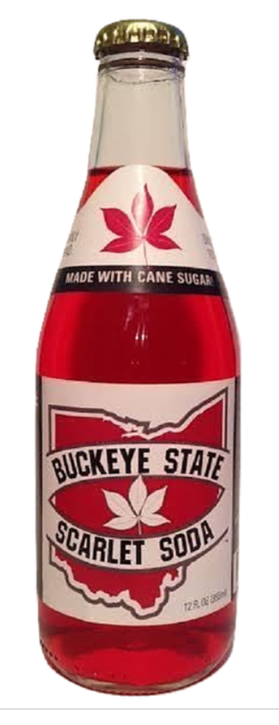 Buckeye Scarlet Ohio State Soda