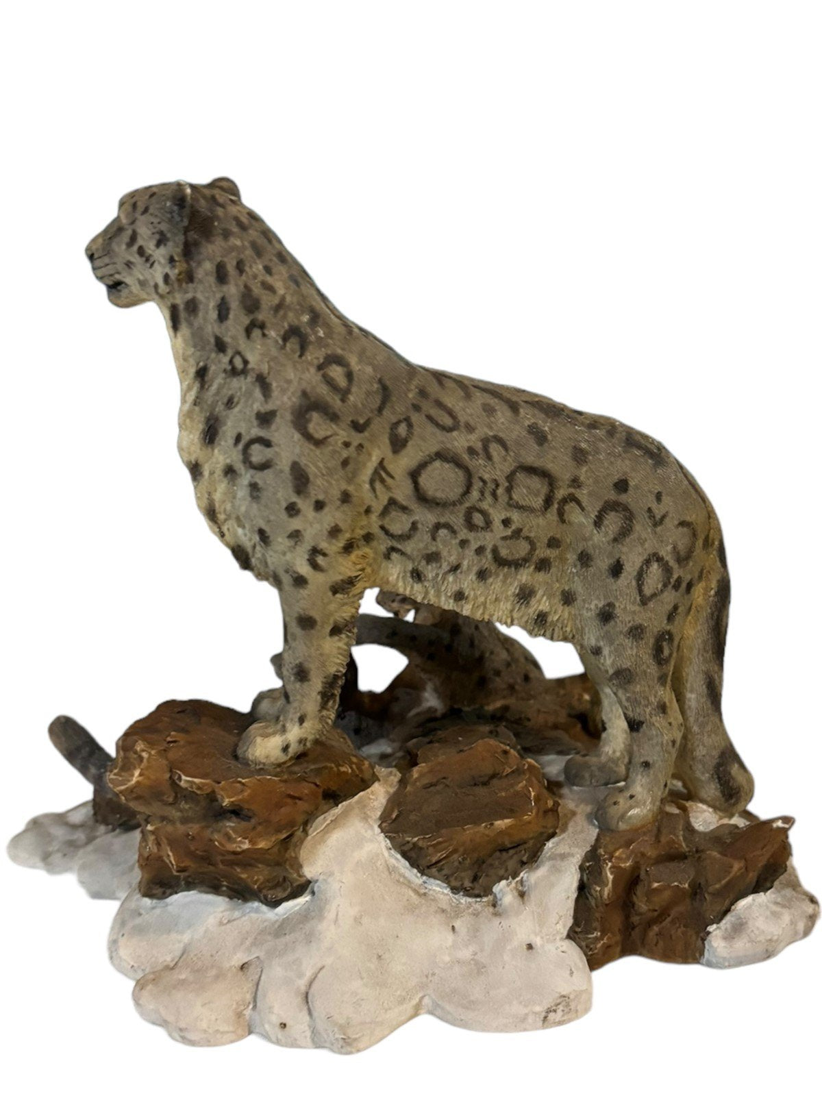 David Geenty Himalayan Snow Leopards Natures Majestic Cats Sculpture Collection