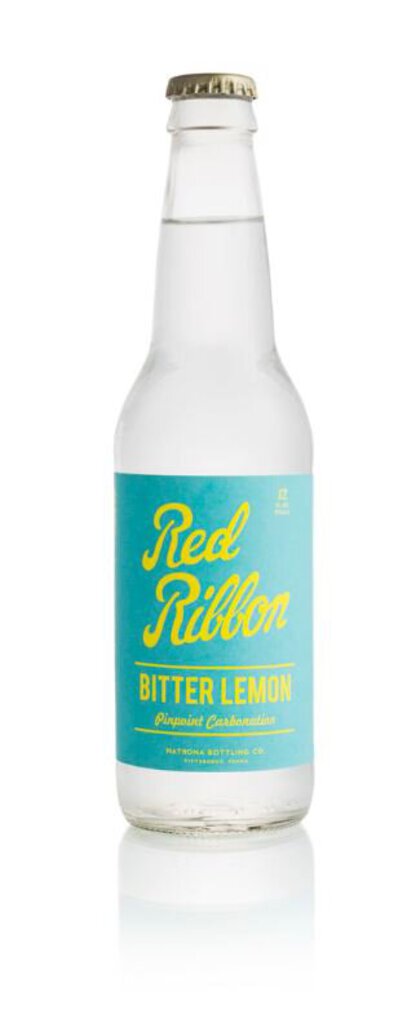 Red Ribbon Bitter Lemon Soda - 12 oz Bottle