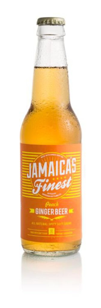 Jamaica's Finest Peach Ginger Beer 12 oz