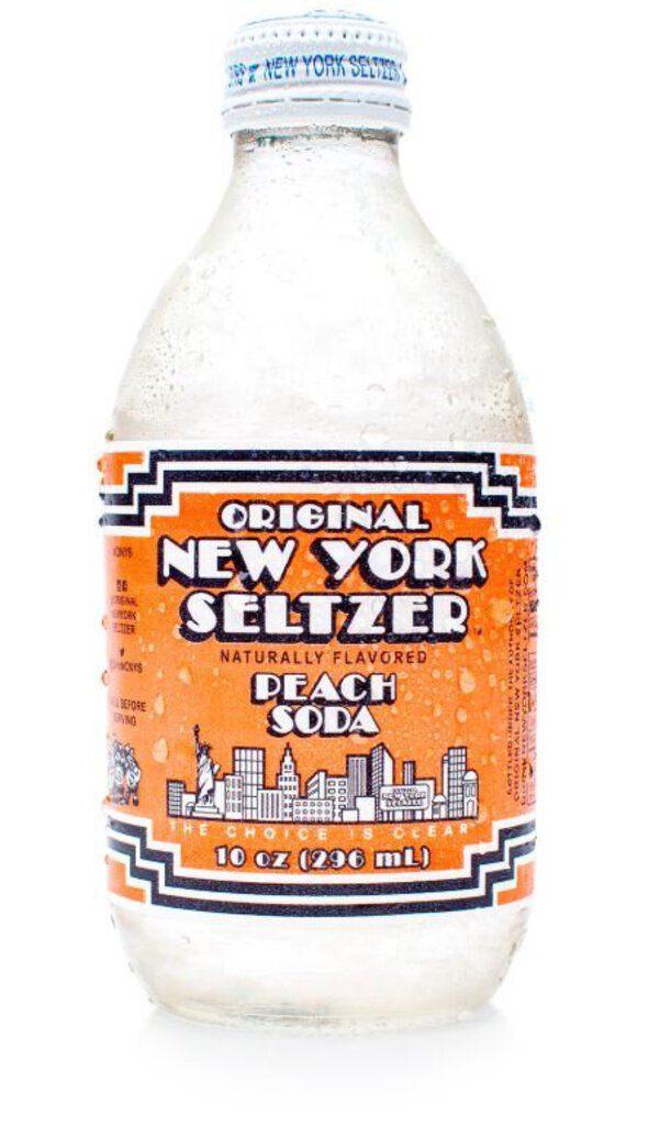 New York Seltzer Peach 10 oz