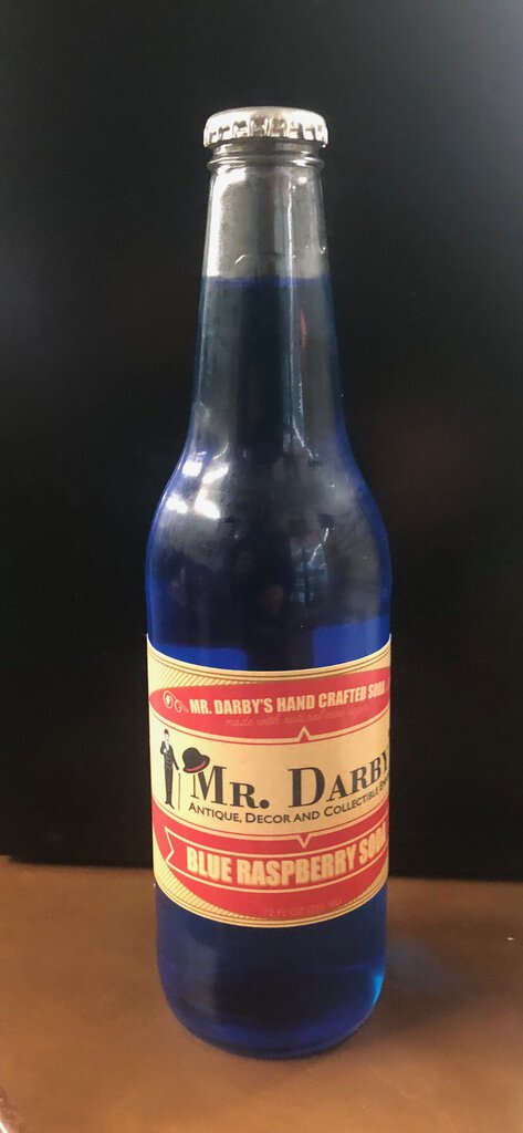 Mr. Darby's Old Fashion Blue Raspberry Soda