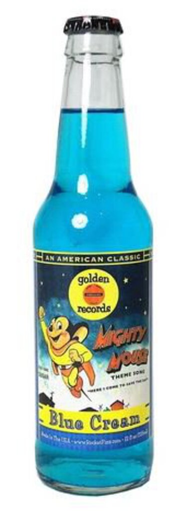Mighty Mouse Blue Cream Soda