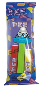 Pez Smurfs / Brainy Smurf (DIS) - In Bag with Candy