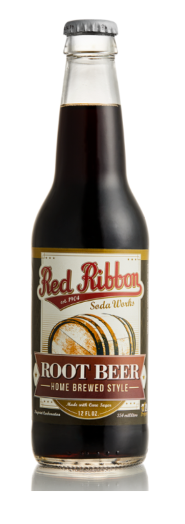 Red Ribbon Rootbeer Soda - 12 oz Bottle