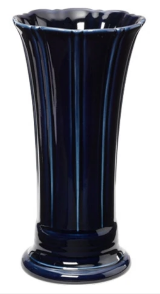 Fiesta - Cobalt Blue 10" Medium Vase (Discontinued Item)