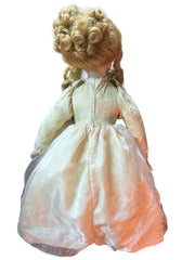 Porcelain 1999 Bride Doll Vintage 24''