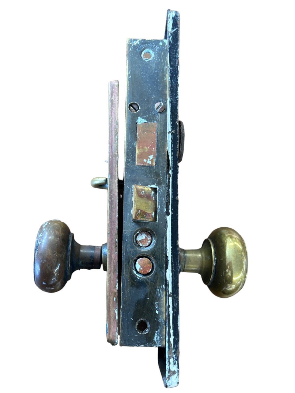 Doorknob and Lock Set No Key Included Lock Works Vintage