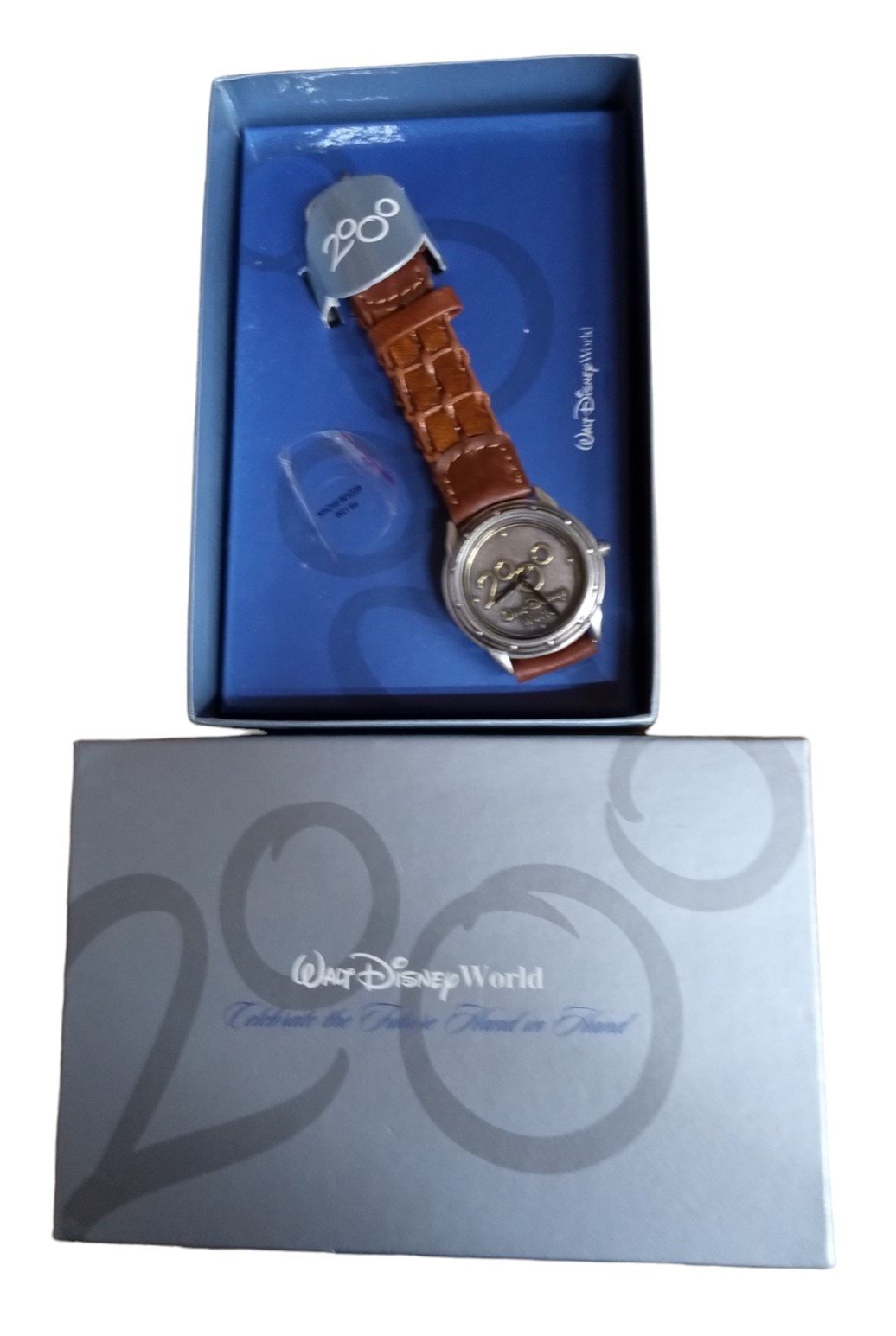 Walt Disney World Millennium Wristwatch With Box Vintage Collectible Wristwear