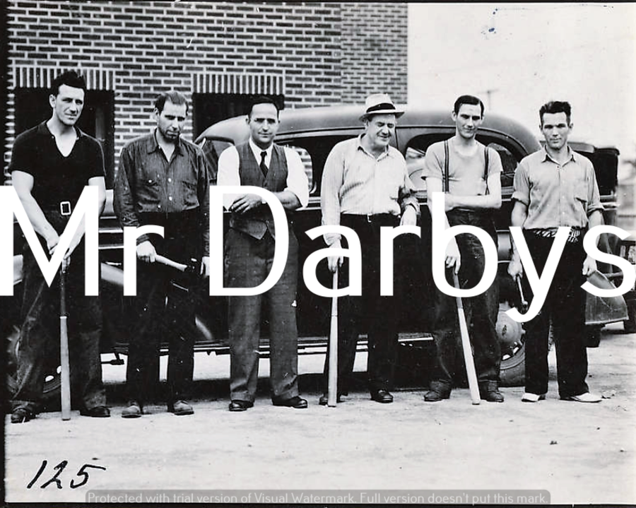 Little Steel Strike 1937 / Captains Bakers Hacket Gang - Niles Ohio
