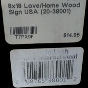 Love Makes a Home Wood Sign USA Made