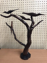 Load image into Gallery viewer, MCM Mid Century Modern Wood Tree with Birds